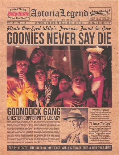 1985 the goonies - 1985, astoria